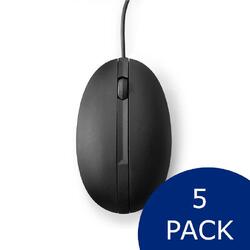 Bundle -- HP 320M USB Wired Mouse 5-Pack
