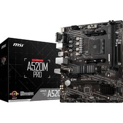 MSI A520M PRO AMD AM4 mATX Motherboard