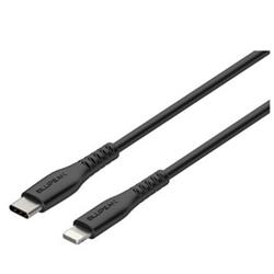 Blupeak 1.2m Apple MFi Certified USB-C to Lightning Black Cable