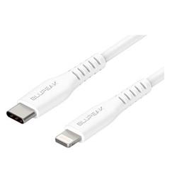 Blupeak 1.2m Apple MFi Certified USB-C to Lightning White Cable