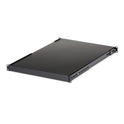 StarTech 1U Adjustable Heavy Duty Fixed Rack Mount 80kg Shelf