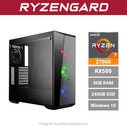 AMD Ryzen 7 2700X RX580 8GB Gaming System