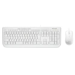 Microsoft Wired Desktop 600 White Keyboard & Mouse Combo