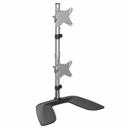 StarTech Vertical Height Adjustable Dual-Monitor Stand for up to 27" Monitors