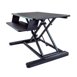 StarTech Ergonomic Height Adjustable Sit-to-Stand Desk Converter with Keyboard Tray