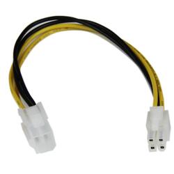 StarTech 8" ATX12V 4 Pin P4 CPU Power Extension Cable M/F