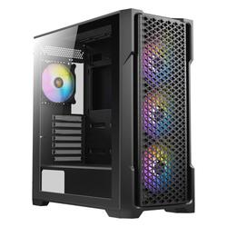 Antec AX90 RGB LED Tempered Glass Black Mid Tower PC Case