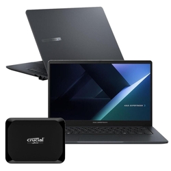 Bundle -- Asus ExpertBook B1 15.6" 1080p i7-1355U 32GB 512GB SSD WiFi 6E Laptop + Crucial X9 1TB Black USB Type-C Portable SSD
