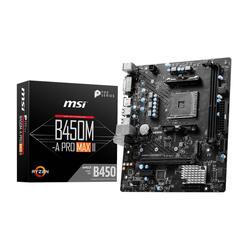 MSI B450M-A PRO MAX II AMD AM4 mATX Motherboard DDR4