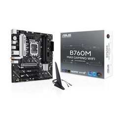 Asus B760M Max Gaming WiFi Intel LGA 1700 WiFi 6 mATX Motherboard DDR5