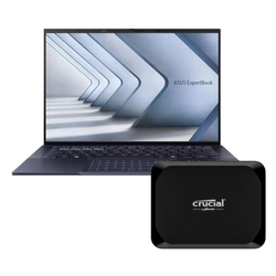Bundle -- Asus ExpertBook B9 14" OLED Core 7 150U 32GB 1TB W11P Laptop + Crucial X9 1TB Black USB Type-C Portable SSD