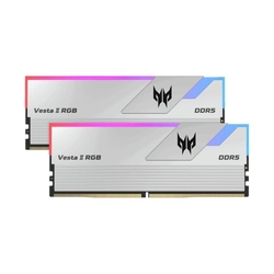 PREDATOR  Vesta II 32GB (2x16GB) 6000MHz CL36 Yes, Yes RGB LED Silver DDR5 Desktop RAM Memory