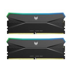 PREDATOR  Hera 96GB (2x48GB) 6400MHz CL32 XMP 3.0 & EXPO RGB LED Black DDR5 Desktop RAM Memory Kit