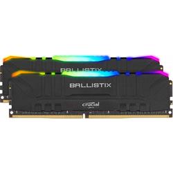 Crucial Ballistix RGB 16GB (2x8GB) 3200MHz CL16 DDR4 Desktop RAM Memory Kit
