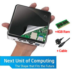 Intel NUC i3-4010U  & Kingston 4GB Ram & Power Cable Kit