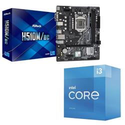Bundle -- Intel Core i3-10105 LGA 1200 CPU & Asrock H510M/ac LGA 1200 WiFi mATX Motherboard