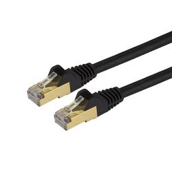 StarTech CAT6a 1.8m Black Snagless RJ45 Ethernet Cable