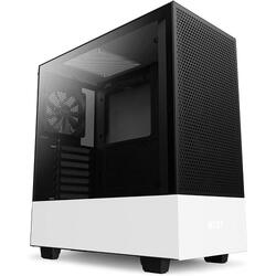 NZXT H510 Flow Tempered Glass White Mid Tower PC Case