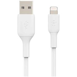 Belkin Boost Charge Lightning to USB-A 2m White Cable