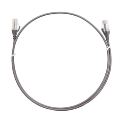 8Ware CAT6 Premium RJ45 UTP Ultra Thin Slim Grey Network Cable - 3m