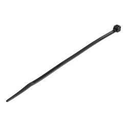 StarTech 15cm Black Cable Ties 100 Pack