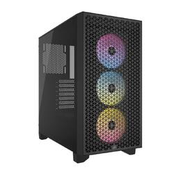 Corsair 3000D AIRFLOW RGB LED Tempered Glass Black Mid Tower PC Case