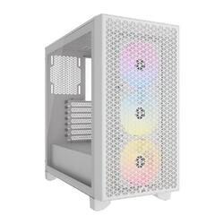 Corsair 3000D AIRFLOW RGB LED Tempered Glass White Mid Tower PC Case