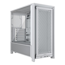 Corsair FRAME 4000D Tempered Glass White Mid Tower PC Case
