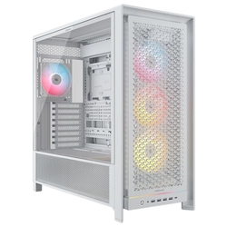 Corsair FRAME 5000D RS ARGB LED Tempered Glass White Mid Tower PC Case