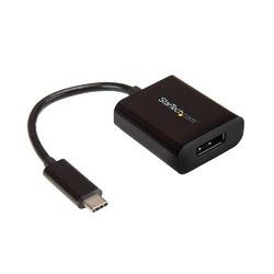 StarTech Compact USB-C to DisplayPort Adapter M/F 8K Black