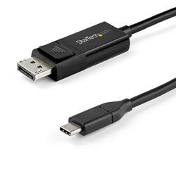 StarTech 1m Black USB-C to DisplayPort 1.4 Cable