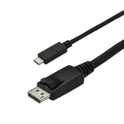 StarTech 1m USB-C to DisplayPort 1.2 Adapter Cable M/M 4K 60Hz Black