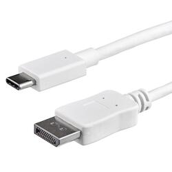 StarTech 1m White USB-C to DisplayPort Adapter Cable