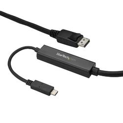 StarTech Thunderbolt 3 Compatible 3m USB-C to DisplayPort 1.2 4K 60Hz Black Cable