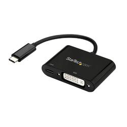 StarTech USB-C to DVI-D Display Adapter with Power Delivery