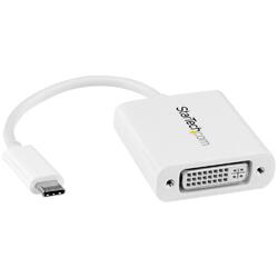 StarTech White USB-C to DVI Adapter