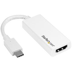 StarTech USB-C to HDMI Adapter M/F 4K White