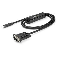 StarTech 1m USB-C to VGA Adapter Cable M/M Black
