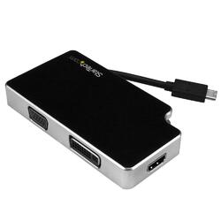 StarTech 3-in-1 USB-C to HDMI DVI VGA 4K Multiport Video Adapter