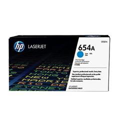 HP 654A Cyan Original LaserJet Toner Cartridge