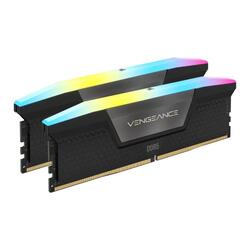 Corsair VENGEANCE 32GB (2x16GB) 5600MHz CL36 XMP 3.0 RGB LED Black DDR5 Desktop RAM Memory