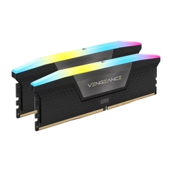Corsair VENGEANCE 64GB (2x32GB) 5600MHz CL40 XMP 3.0 RGB LED Black DDR5 Desktop RAM Memory Kit
