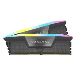 Corsair Vengeance 96GB (2x48GB) 6000MHz CL30 XMP & EXPO RGB LED Grey DDR5 Desktop RAM Memory Kit