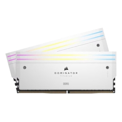 Corsair DOMINATOR 32GB (2x16GB) 6400MHz CL32 XMP 3.0 RGB LED White DDR5 Desktop RAM Memory Kit
