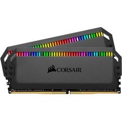 Corsair DOMINATOR 32GB (2x16GB) 3200MHz CL16 XMP 2.0 RGB LED Black DDR4 Desktop RAM Memory Kit