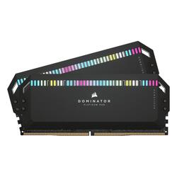Corsair DOMINATOR PLATINUM 64GB (2x32GB) 6000MHz CL40 XMP 3.0 RGB LED Black DDR5 Desktop RAM Memory