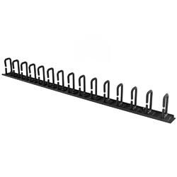 StarTech 2.8ft Vertical Cable Organizer with D-Ring Hooks