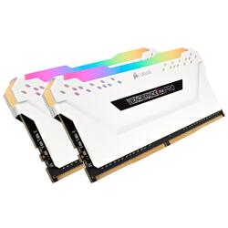 Corsair Vengeance Pro 32GB (2x16GB) 3200MHz CL16 RGB LED White DDR4 Desktop RAM Memory Kit