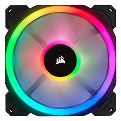 Corsair LL140 RGB 140mm Dual Light Loop RGB LED PWM Fan - Single Pack