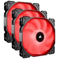 Corsair Air Series AF120 LED 120mm Red 3x Case Fan Pack